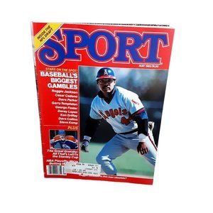 Sport Magazine May 1992 Reggie Jackson Angels Gretzky Baseball Stars